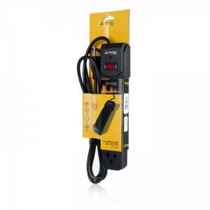 SUPRESOR DE PICOS POWER LITE OFFICE 6+ PLI557 ANTIFLAME 6S/MIXTA 1.2M 18AWG