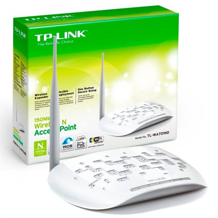 adecuado código Morse rebanada Access Point TP-Link TL-WA701ND, 150Mbps – Tecnofertas