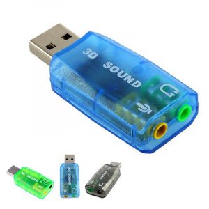 USB De Sonido 5.1 Usb Audio 3d Externo Pc Laptop