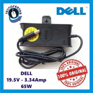 Cargador Dell 19.5 V. 3.34 Amp Punta Aguja