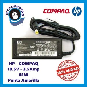 Cargador Hp Compaq 18.5v 3.5a Pta.amarilla