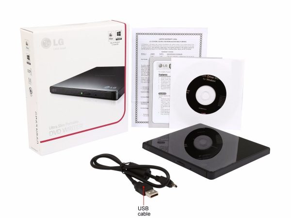DVD SuperMultil LG GP65NB60, externo, 8X, USB 2.0 - Imagen 2