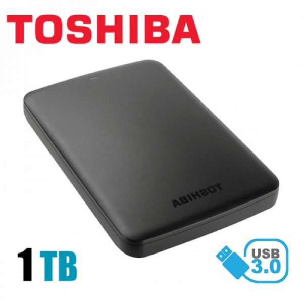 Disco duro externo Toshiba Canvio Basics, 1 TB, USB 3.0, negro