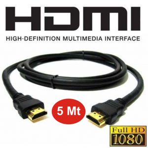 Cable Hdmi 5 Mt. V.1.4a Full Hd 1080p