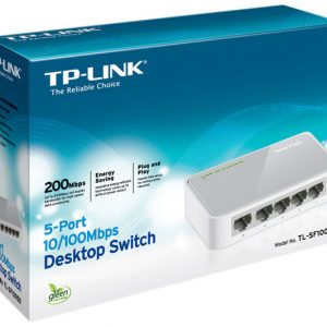 Switch TP-Link TL-SF1005D, 5 puertos RJ-45 10/100 Mbps, Auto MDI/MDIX