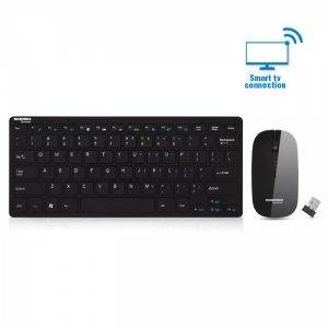 KIT SMARTER MIC WT802 TECLADO + MOUSE WIFI SMART TV MICRONICS