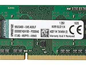 Memoria Kingston 4GB DDR3 SODIMM 1600MHz
