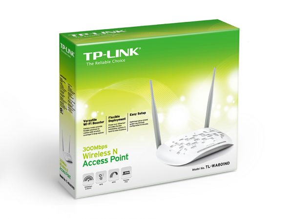 Access Point TP-LINK TL-WA801ND, 300 Mbps.