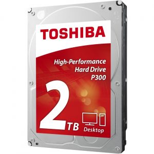 Disco duro Toshiba P300 2TB, SATA 6.0 Gbps, 7200 RPM, 64MB Cache, 3.5"