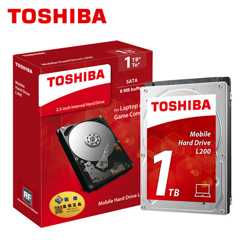 vitalidad jugador Desviación Disco duro Toshiba L200, 1TB SATA 6.0Gb/s, 5400 RPM, 2.5″ – Tecnofertas