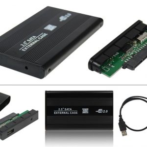 CASE ENCLOSURE 2.5 SATA A USB 2.0 PARA DISCO DE LAPTOP A USB