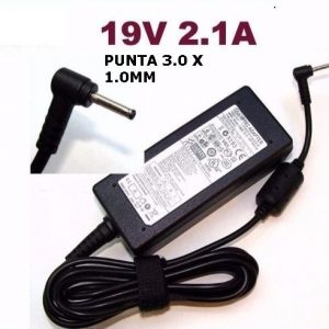 CARGADOR SAMSUNG 19V 2.1 AMP. punta delgada
