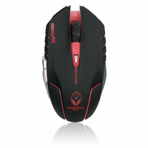 MOUSE GAMER WIFI RECARGABLE MICRONICS ALIEN BLK MIC M834WL