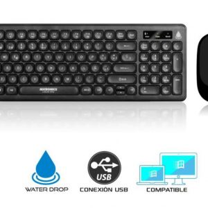 KIT LIQUID ONE MIC WT805 TECLADO + MOUSE WIFI SMART TV MICRONICS