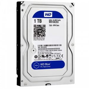 Disco duro Western Digital WD10EZEX, capacidad 1TB, SATA 6GB/s, formato 3.5"