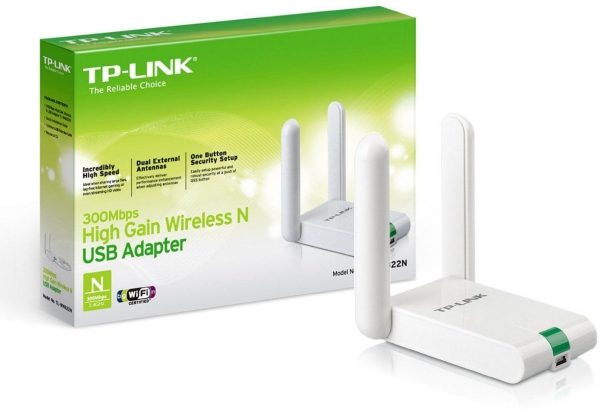 ADAPTADOR USB WIRELESS TP-LINK TL-WN822N, 2.4GHZ, 802.11 B/G/N, 300 MBPS