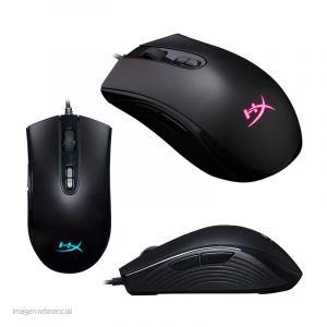 MOUSE GAMER KINGSTON HYPERX PULSEFIRE CORE, 6200 DPI, ERGONÓMICO, NEGRO, 7 BOTONES, USB