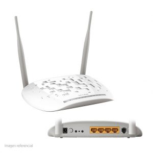 ROUTER ETHERNET WIRELESS TP-LINK TL-W8961N, 300 MBPS, 2.4 GHZ, 802.11 B/G/N, 2 ANTENAS
