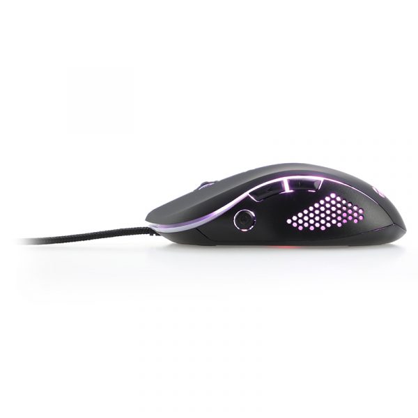 Mouse óptico Teros TE-5164N, 6400dpi, RGB, USB, 7 botones - Imagen 2