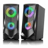Parlantes GAMER MILANO ADVANCE MIC S319+