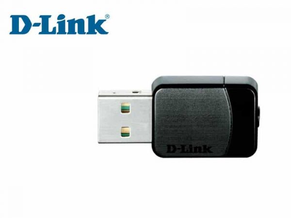 Adaptador USB Wireless D-Link DWA-171, 2.4GHz / 5 GHz, 802.11ac/n/g.