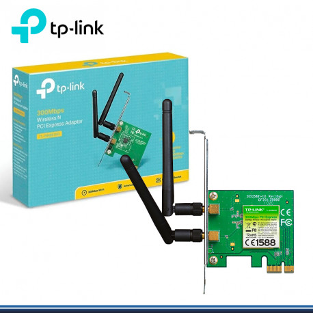 TARJETA RED Wi-Fi PCI Exp TP-LINK TL-WN881ND 300MB 2antena – Tecnofertas