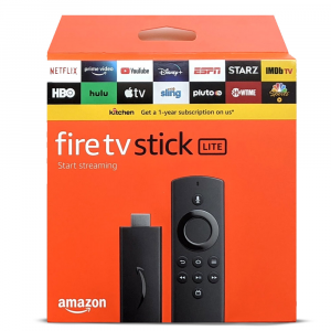 FIRE TV STICK LITE CON CONTROL POR VOZ DE ALEXA LITE (SIN CONTROLES DE TV)