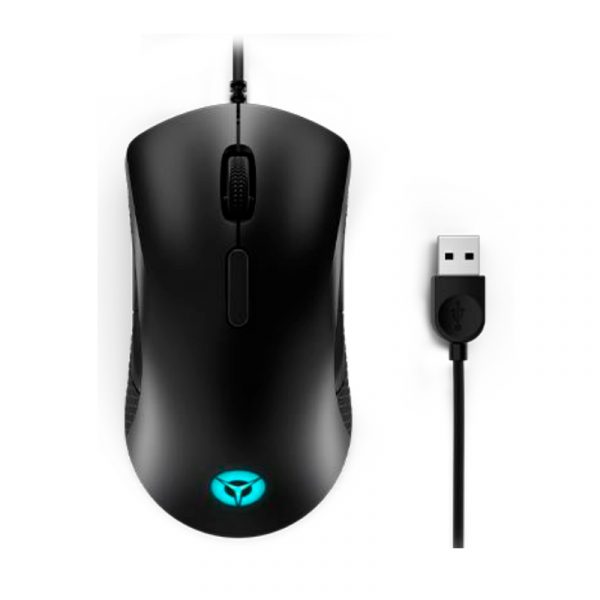 Mouse Lenovo Gamer Legion M300 RGB, Resolucion optica hasta 8000dpi, LED RGB, USB, Negro - Imagen 2