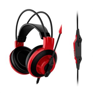 Auriculares Gaming MSI DS501, 40mm, 3.5mm, microfono, control en linea