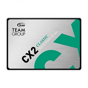 Unidad de estado solido Teamgroup CX2, 1TB, SATA 6.0 Gb/s, 2.5", ECC, DC +5V