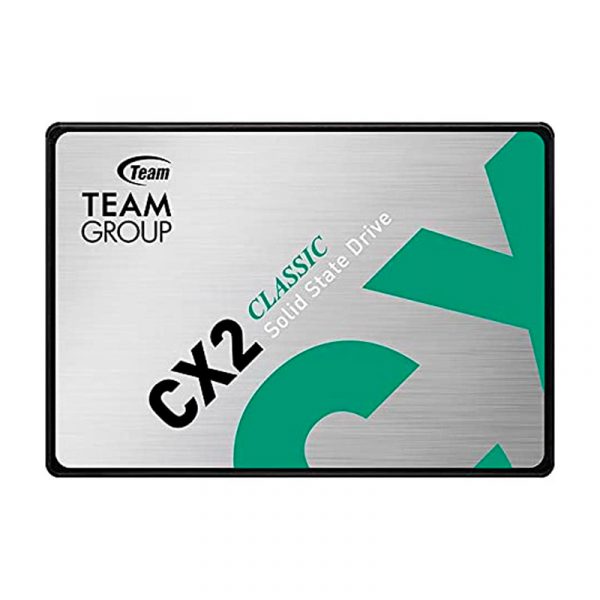 Unidad de estado solido Teamgroup CX2, 1TB, SATA 6.0 Gb/s, 2.5", ECC, DC +5V