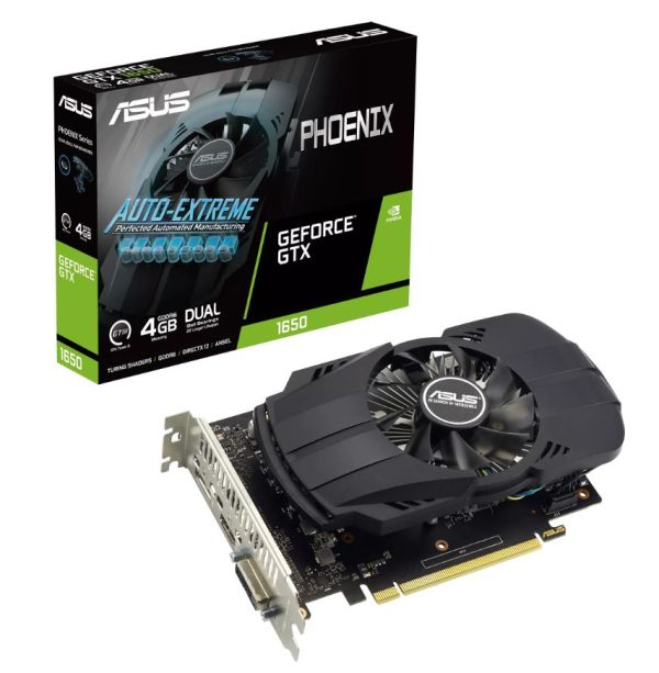 Tarjeta de video Asus Nvidia GeForce GTX1650  PH EVO, 4GB GDDR6 128-bit, PCI-e 3.0 (PH-GTX1650-4GD6-P-EVO)