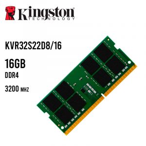 Memoria Kingston 16GB, DDR4, SO-DIMM, 3200 MHz