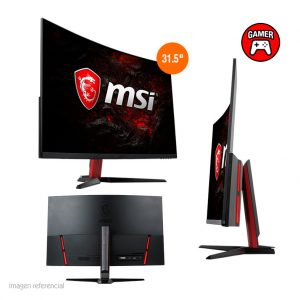 MONITOR MSI OPTIX AG32C, 31.5" CURVO, 1920X1080 FULL HD, HDMI / DISPLAYPORT / DVI-D