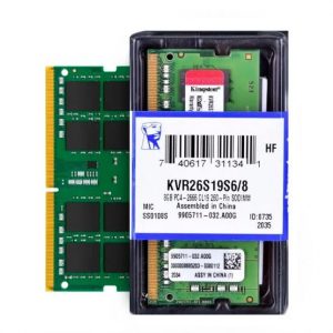Memoria Kingston 8GB, DDR4, SO-DIMM, 3200 MHz, CL22