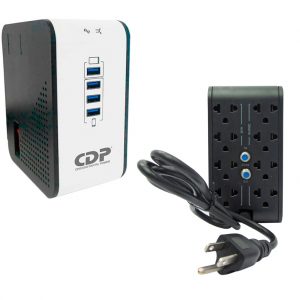 REGULADOR DE VOLTAJE CDP R2CU-AVR1008I, 1000VA / 500W, 170-270 VAC