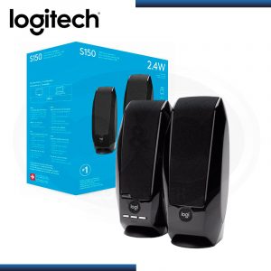 SPEAKER DIGITAL LOGITECH S-150, CON ALIMENTACIÓN USB, 2 SATELITES, POTENCIA RMS 1.2 WATTS.