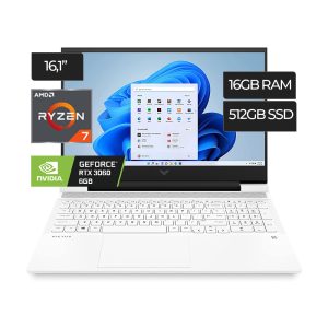 Laptop Gamer HP VICTUS 16-E0038NA RYZEN 7 5800H 16GB 512GB RTX 3060 6GB 144HZ W11