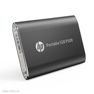 Disco duro externo estado sólido HP P500, 500GB, USB 3.1 Tipo-C, Rojo