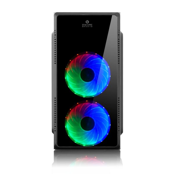 CASE GABINETE GAMER BRAVIO ENC 2000 ENKORE - Imagen 4