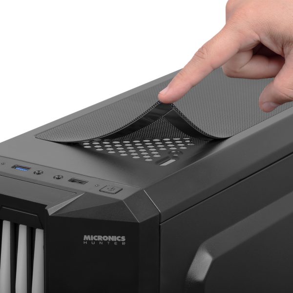 Case Gabinete gamer Hunter GC800 MICRONICS - Imagen 3