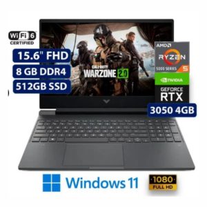 Laptop HP Victus Gaming 15-fb0103la 15.6" FHD, AMD Ryzen 5 5600H, 16GB DDR4, SSD 512GB, RTX 3050 4GB (6F7G6LA#ABM)