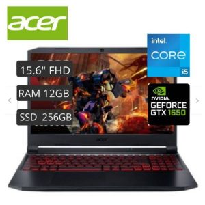 Laptop Acer Gaming - NITRO 5 AN515-57-58YW- 15.6" Core I5 11400H ,12Gb, 256Gb Ssd, Freedos (NH.QEKAL.00W)