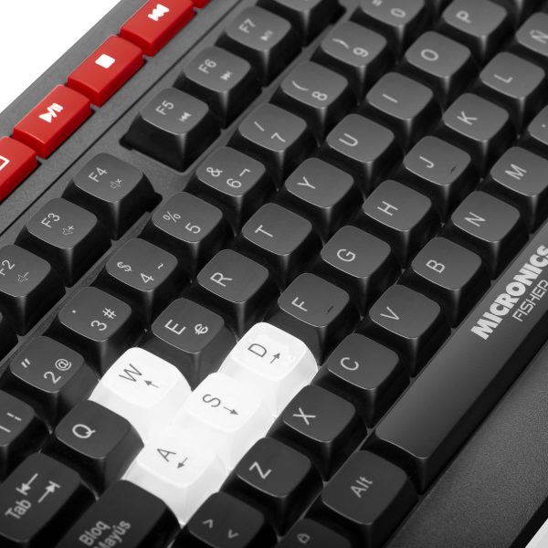 Teclado Gamer Micronics Usb FISHER - MIC K705 - Imagen 4