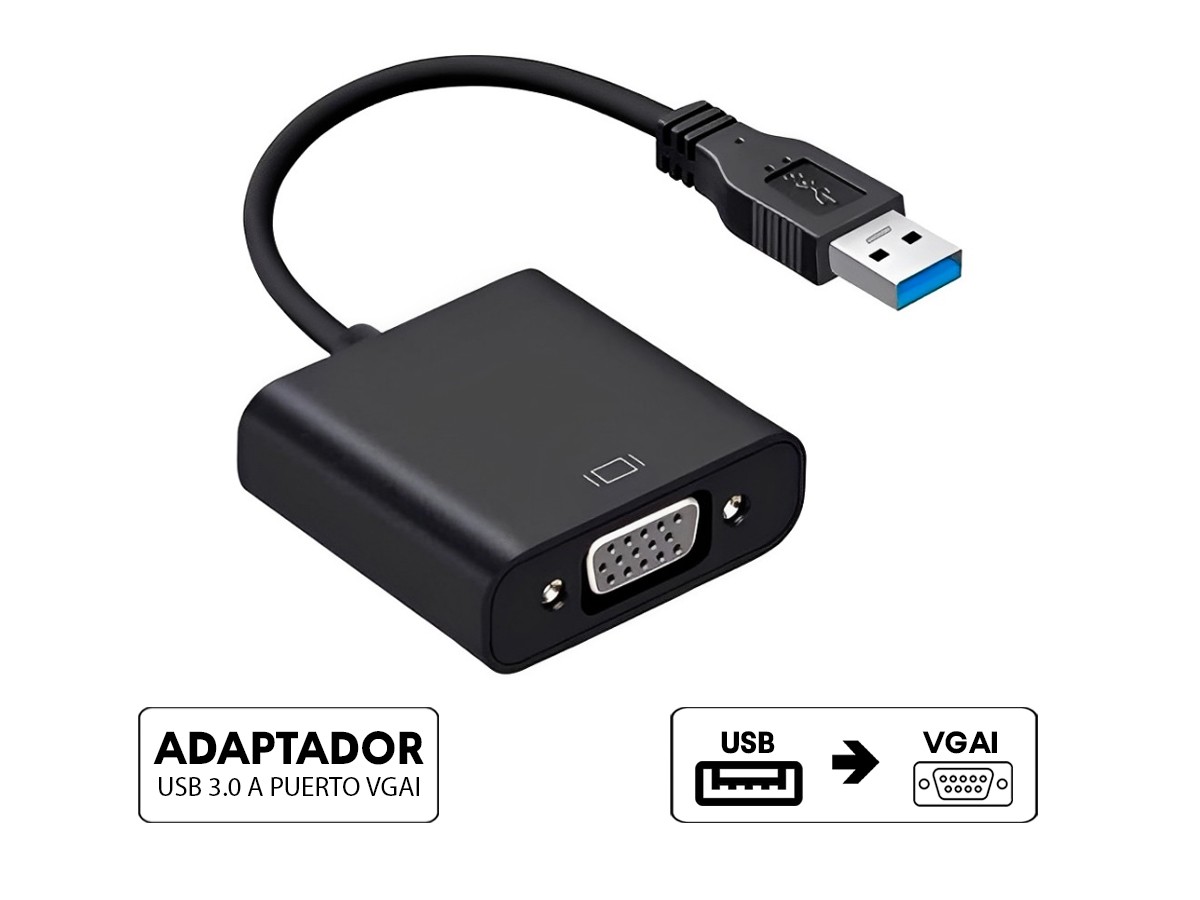 Convertidor Adaptador Vga A Hdmi – Tecnofertas