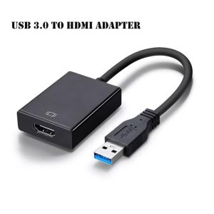 Adaptador Usb 3.0 A Hdmi Pc Laptop Tv Expande Duplica Fhd