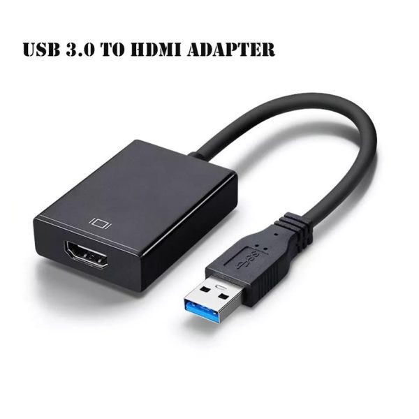 Adaptador Usb 3.0 A Hdmi Pc Laptop Tv Expande Duplica Fhd