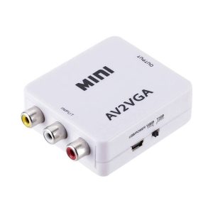 Convertidor Adaptador AV - RCA a VGA