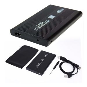Case Disco Duro Externo Sata 2.5″ USB 2.0 Laptop