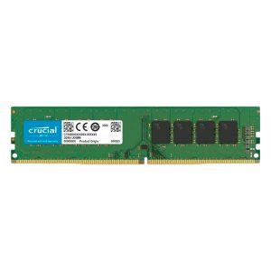 Memoria Crucial CB8GU2666, 8GB, DDR4, 2666 MHz, PC4-21300, 2666MT/s, DIMM, CL-19, 1.2V